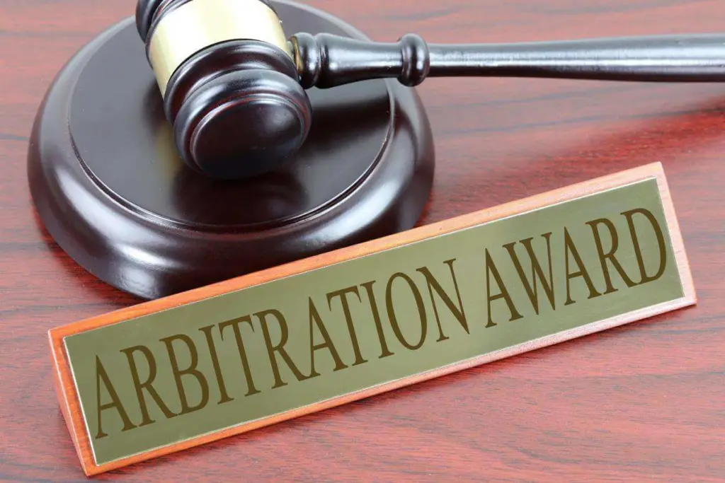 Court Submission Arbitration Award Recognition