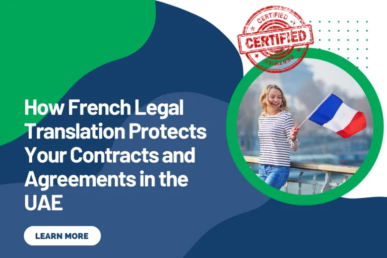 How French Legal Translation Protects Your Contracts and Agreements in the UAE