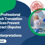 How Professional French Translation Services Prevent Contract Disputes and Misinterpretations