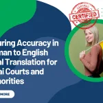 Ensuring Accuracy in German to English Legal Translation for Dubai Courts and Authorities