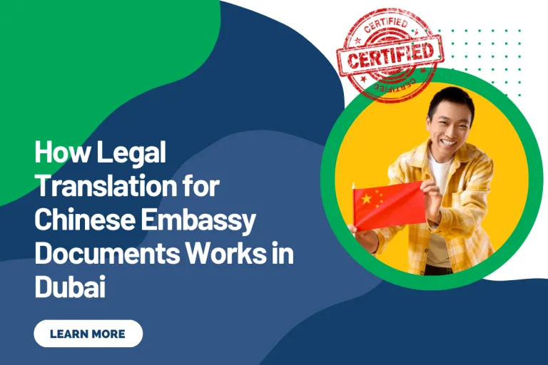 How Legal Translation for Chinese Embassy Documents Works in Dubai