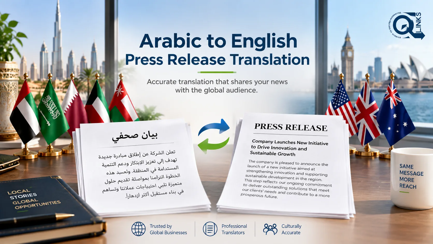 Arabic to English Press Release Translation