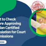 What to Check Before Approving Catalan Certified Translation for Court Submissions